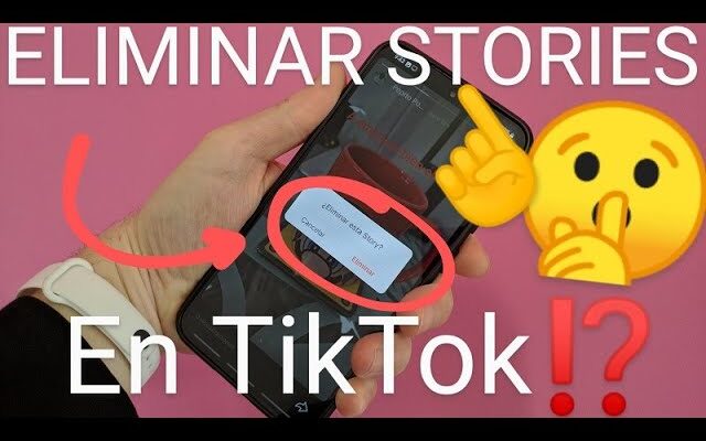 como eliminar una historia de tiktok 2025