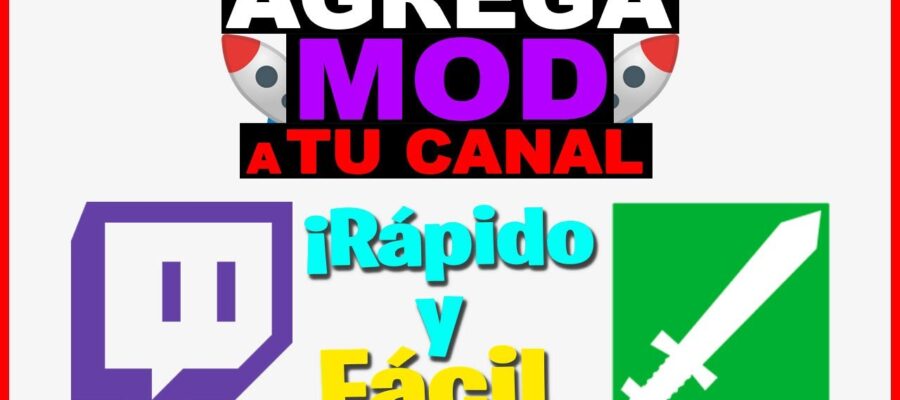 como hacer moderador en twitch