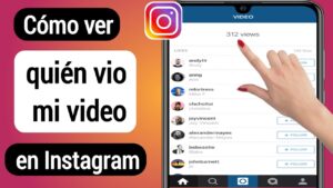 como puedo ver quien vio mi reel en instagram