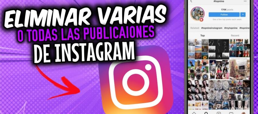 como quitar una publicación de instagram