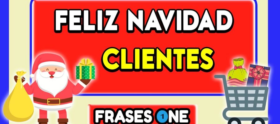 frases de navidad para clientes