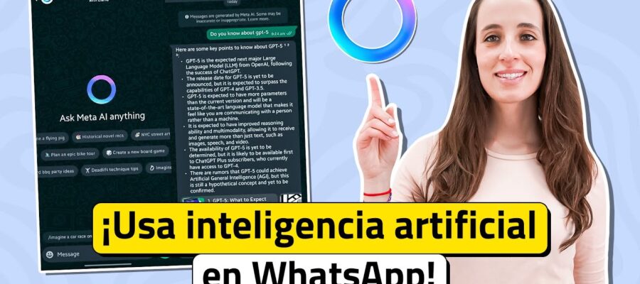 inteligencia artificial para whatsapp
